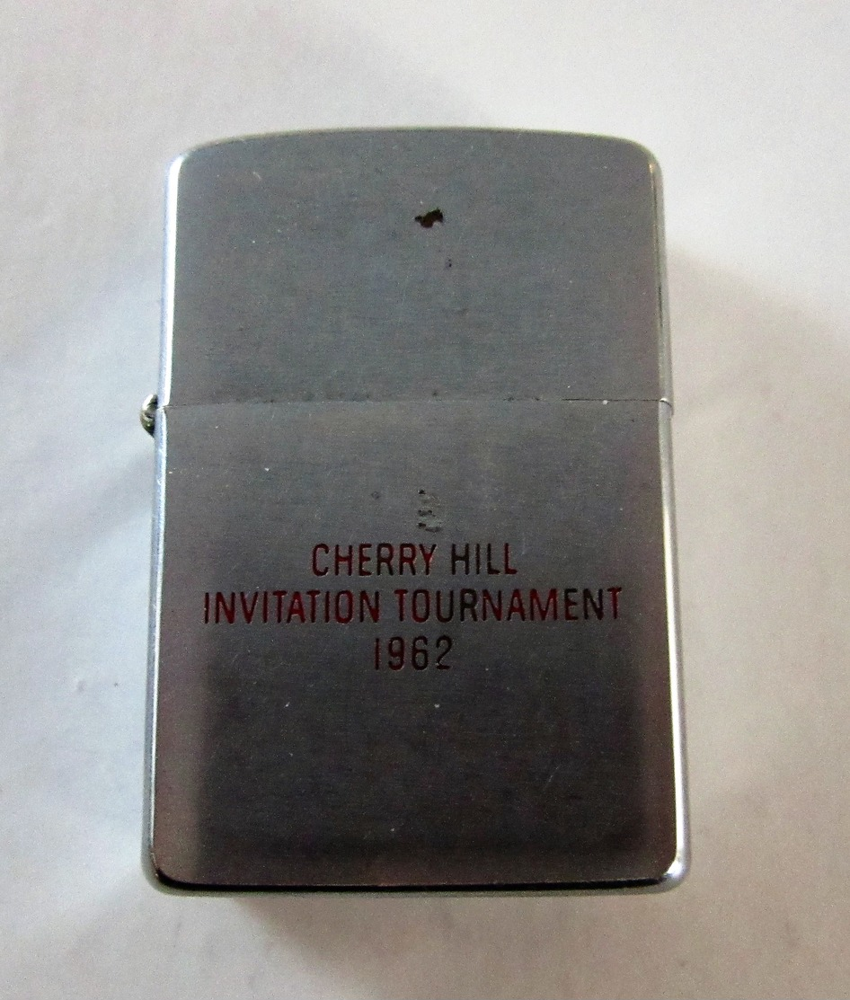 1962 Zippo Lighter Cherry Hill Invitation Tournament (Golf) - Zippo