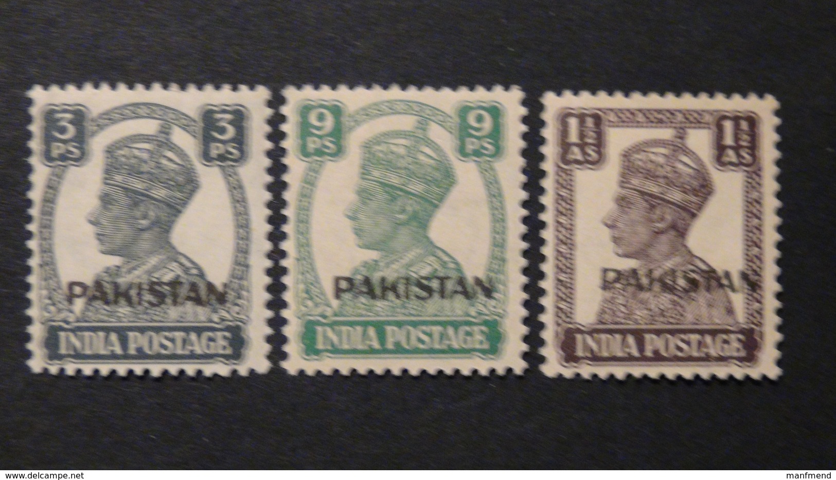 Pakistan - Mi:PK 1,3,5, Sn:PK 1,3,5, Yt:PK 1,3,5**MNH - Look Scan - Pakistan