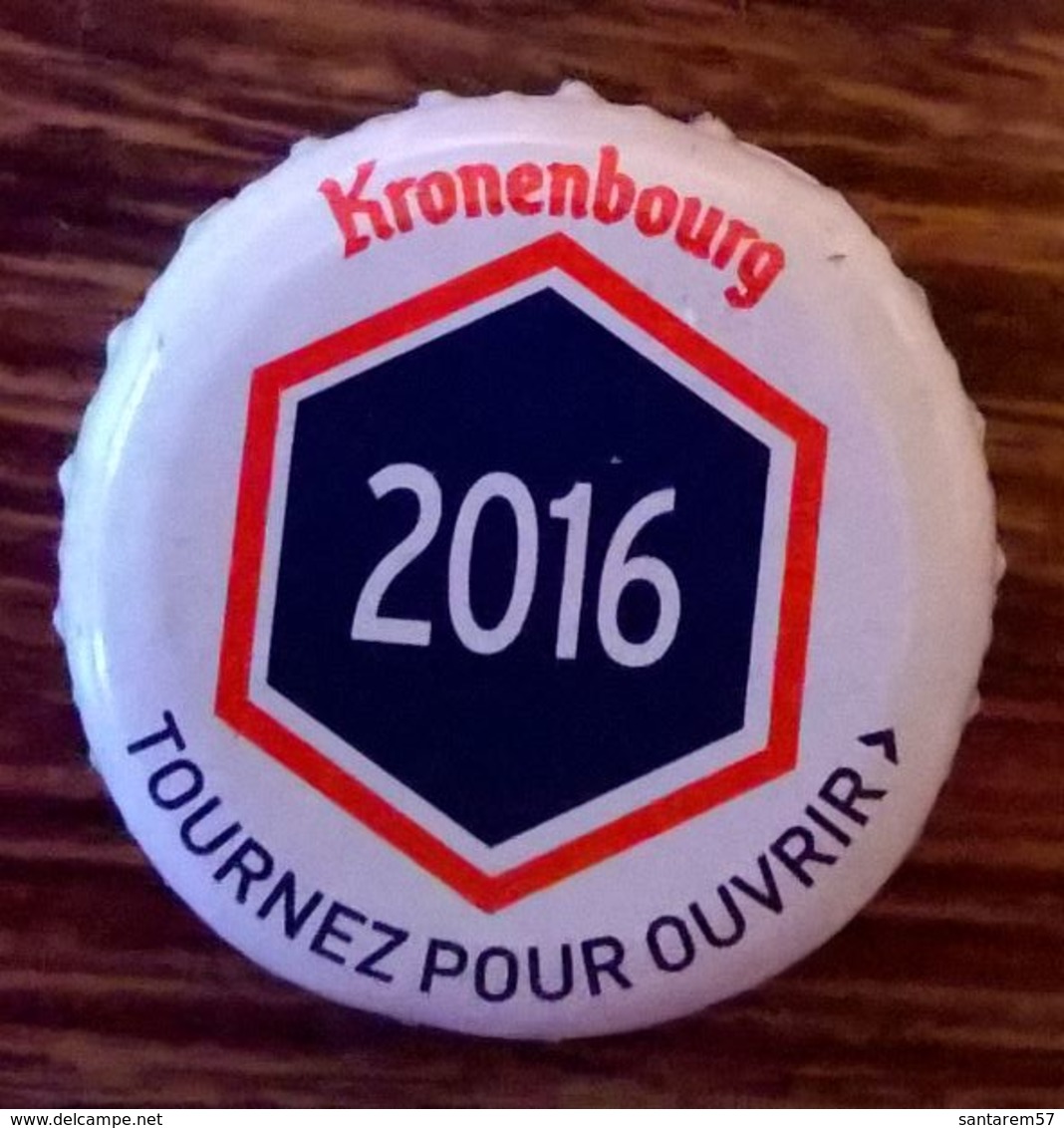 France Capsule Bière Crown Cap Beer Kronenbourg Les Années Qui Comptent 2016 - Bière