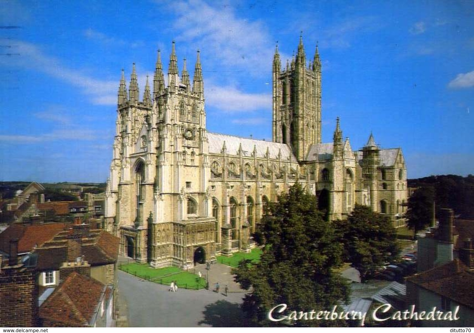 Canterbury - Cathedral - Formato Grande Viaggiata – E 9 - Altri & Non Classificati