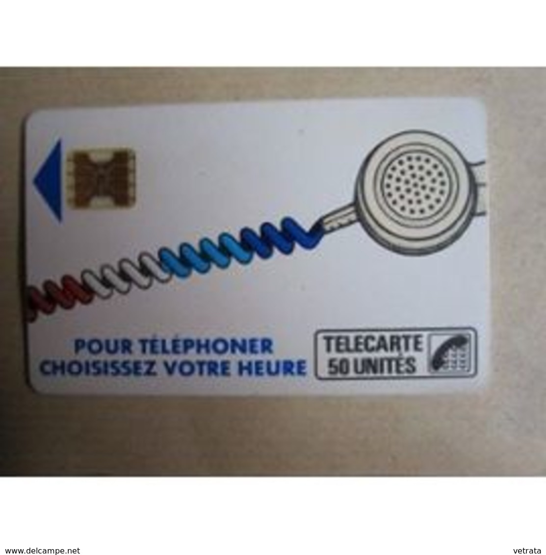 TELECARTE 50 :    Pour Téléphoner Choisissez Votre Heure - Autres & Non Classés