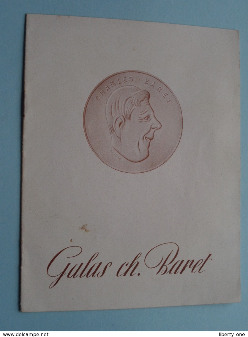 GALAS Ch. BARET Théatre Antoine ( Les Mains Sales ) Jean Paul Sartre > Saison 1948-1949 Paris ( Voir Photo ) ! - Programs