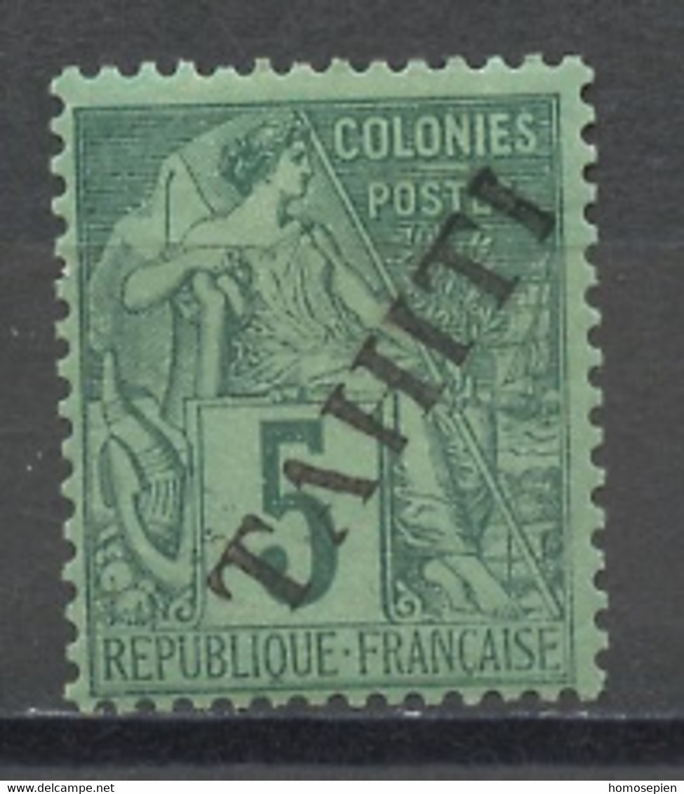 Tahiti - Polynésie 1893 Y&Tn°10 - Michel N°9 * - 5c Type Alphée Dubois - Ongebruikt