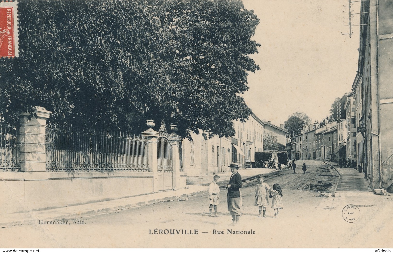 CPA - France - (55) Meuse - Lerouville - Rue Nationale - Lerouville