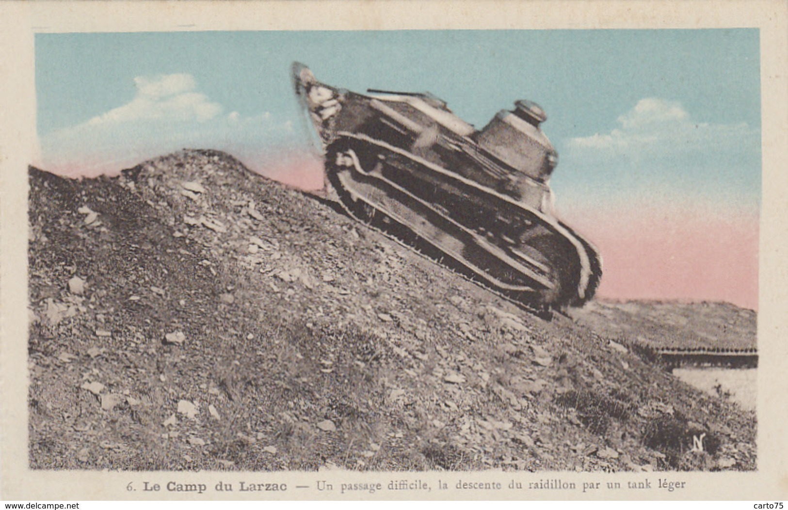 La Cavalerie 12 - Camp Militaire Du Larzac - Tank Manoeuvre - N° 6 - La Cavalerie