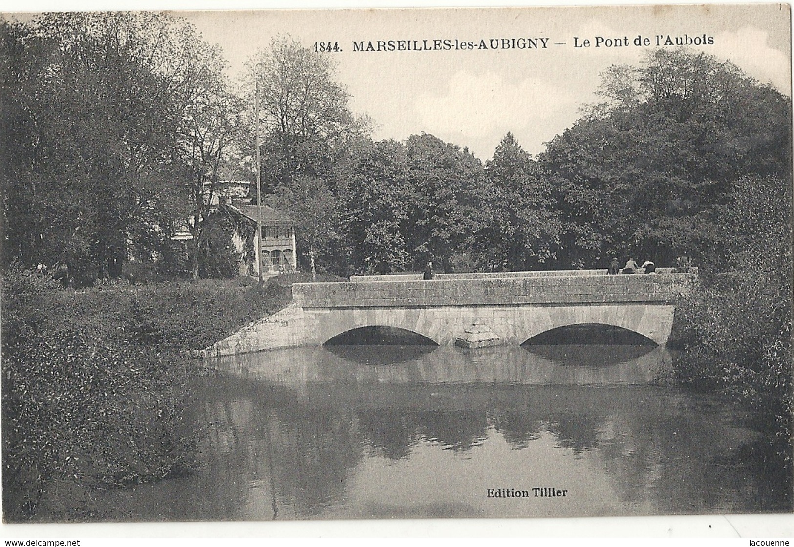 T 6335  MARSEILLES LES AUBIGNY   LE PONT DE L AUBOIS - Autres & Non Classés