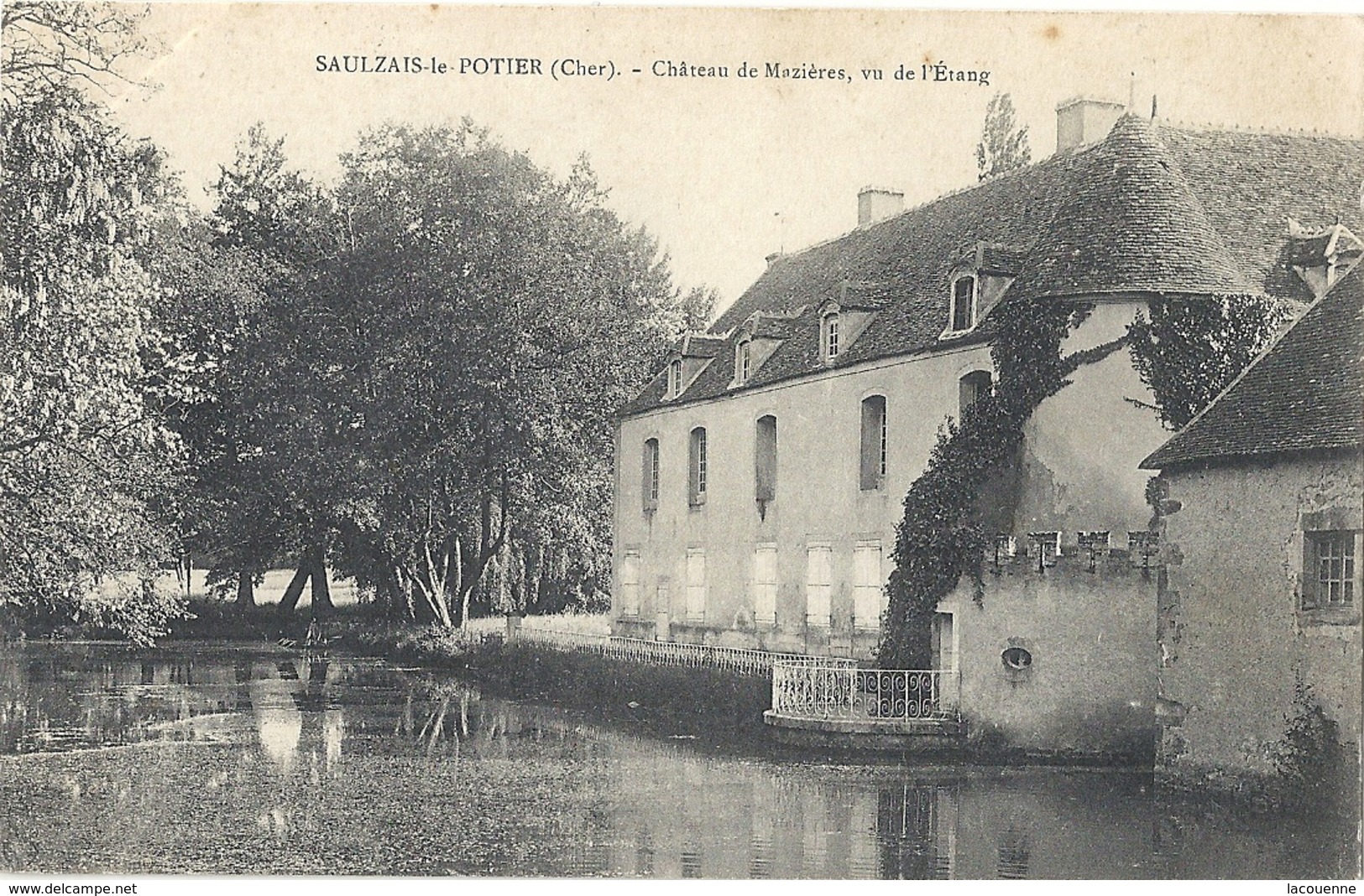 T 6337  SAULZAIS LE POTIER CHATEAU DE MAIZIERES - Autres & Non Classés