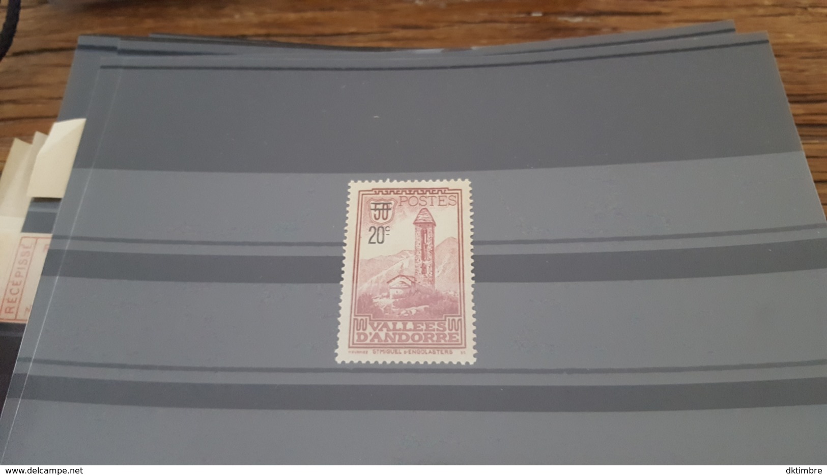 LOT 434083 TIMBRE DE ANDORRE NEUF* N°46 VALEUR 22 EUROS - Collections