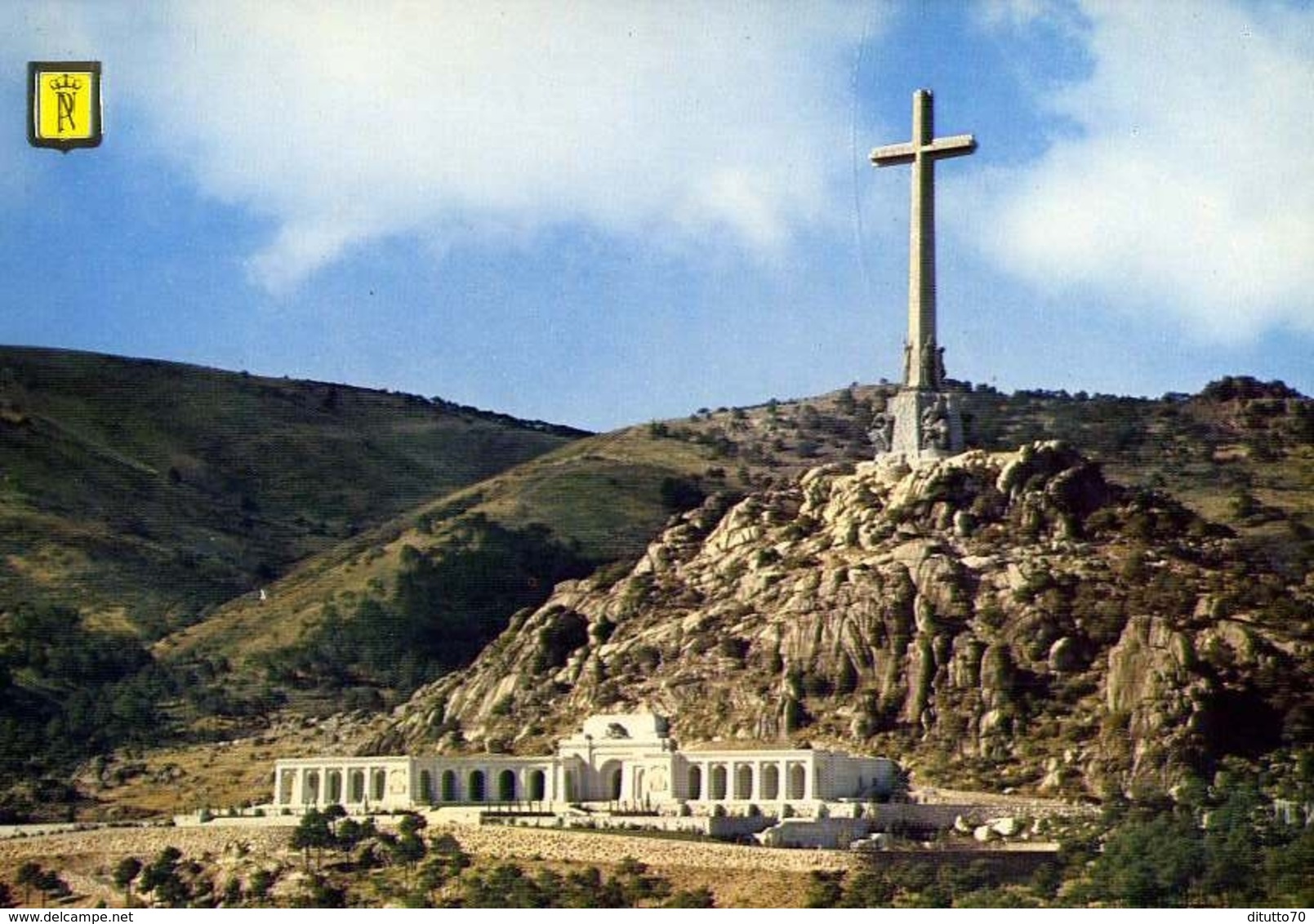 Santa Cruz Del Valle De Los Caidos - Entrada A La Basilica - Formato Grande Non Viaggiata – E 9 - Altri & Non Classificati