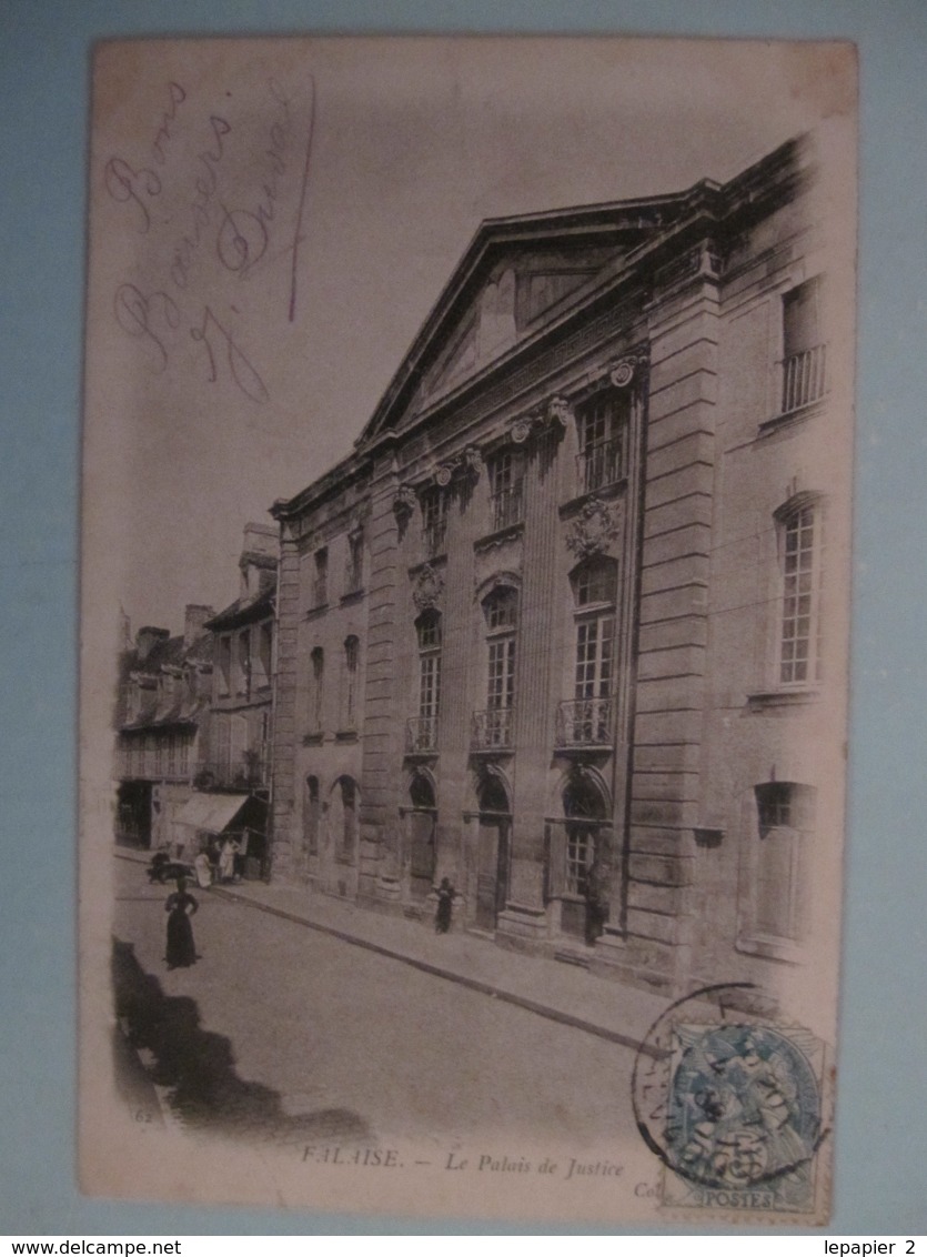 14 FALAISE Le Palais De Justice CPA Ed Neurdein N°62 - Falaise