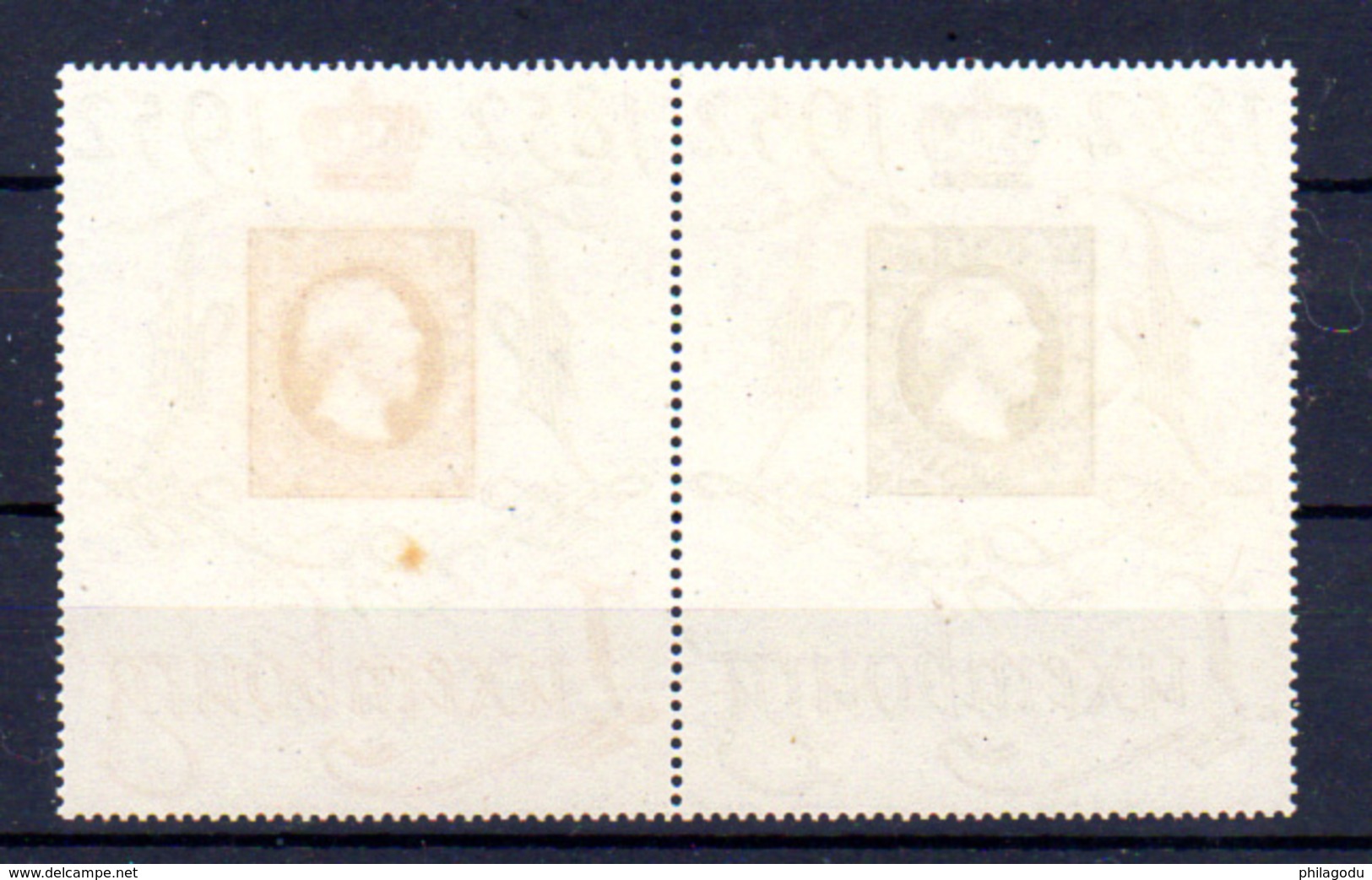 1952  Luxembourg,100° Du Timbre, Expo Centilux, 454 A** (1 Encre Ou Rouille Au 454), Cote 120 €, - Neufs