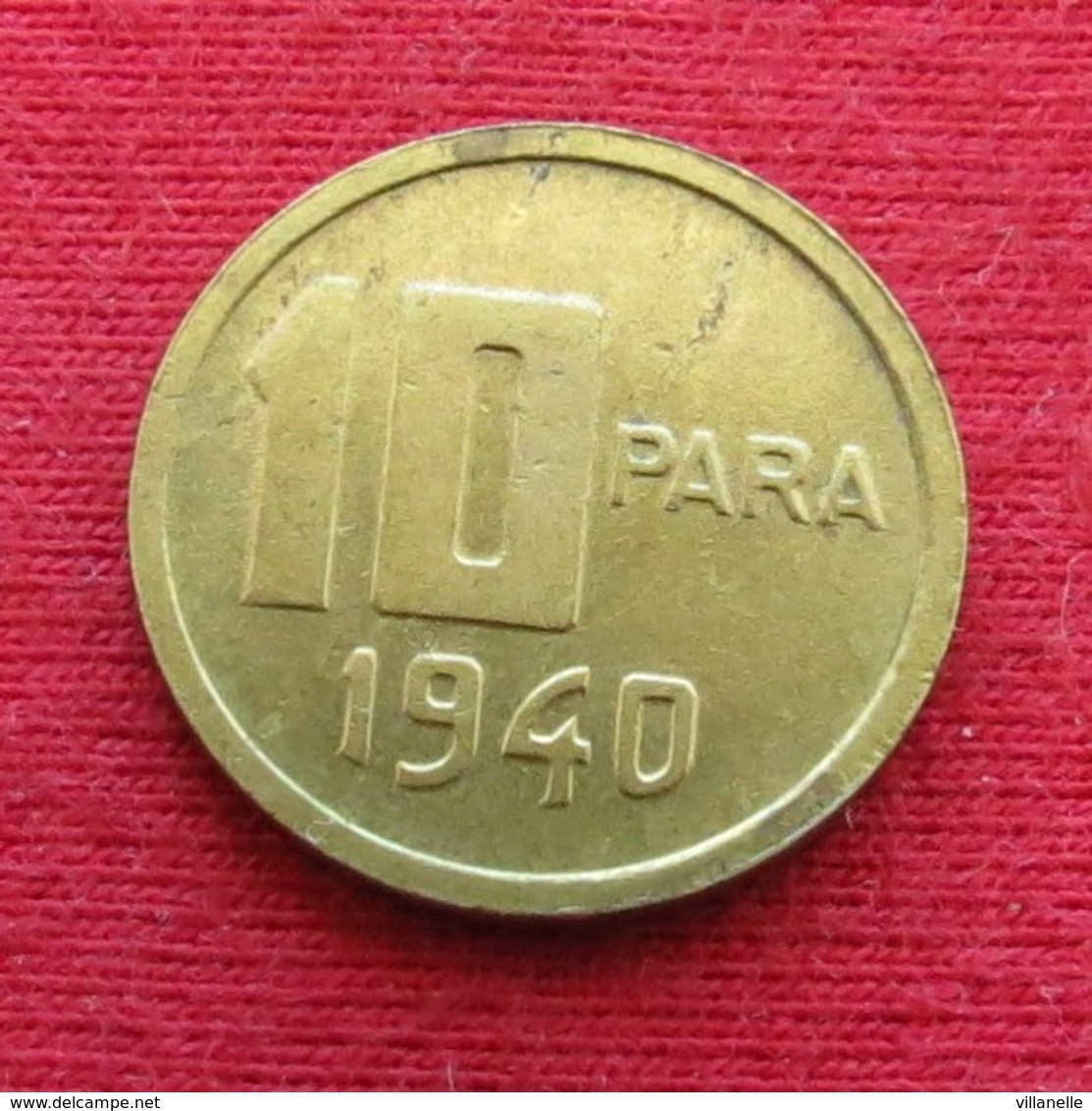 Turkey 10 Para 1940  Turquia Turquie Wºº - Turquie