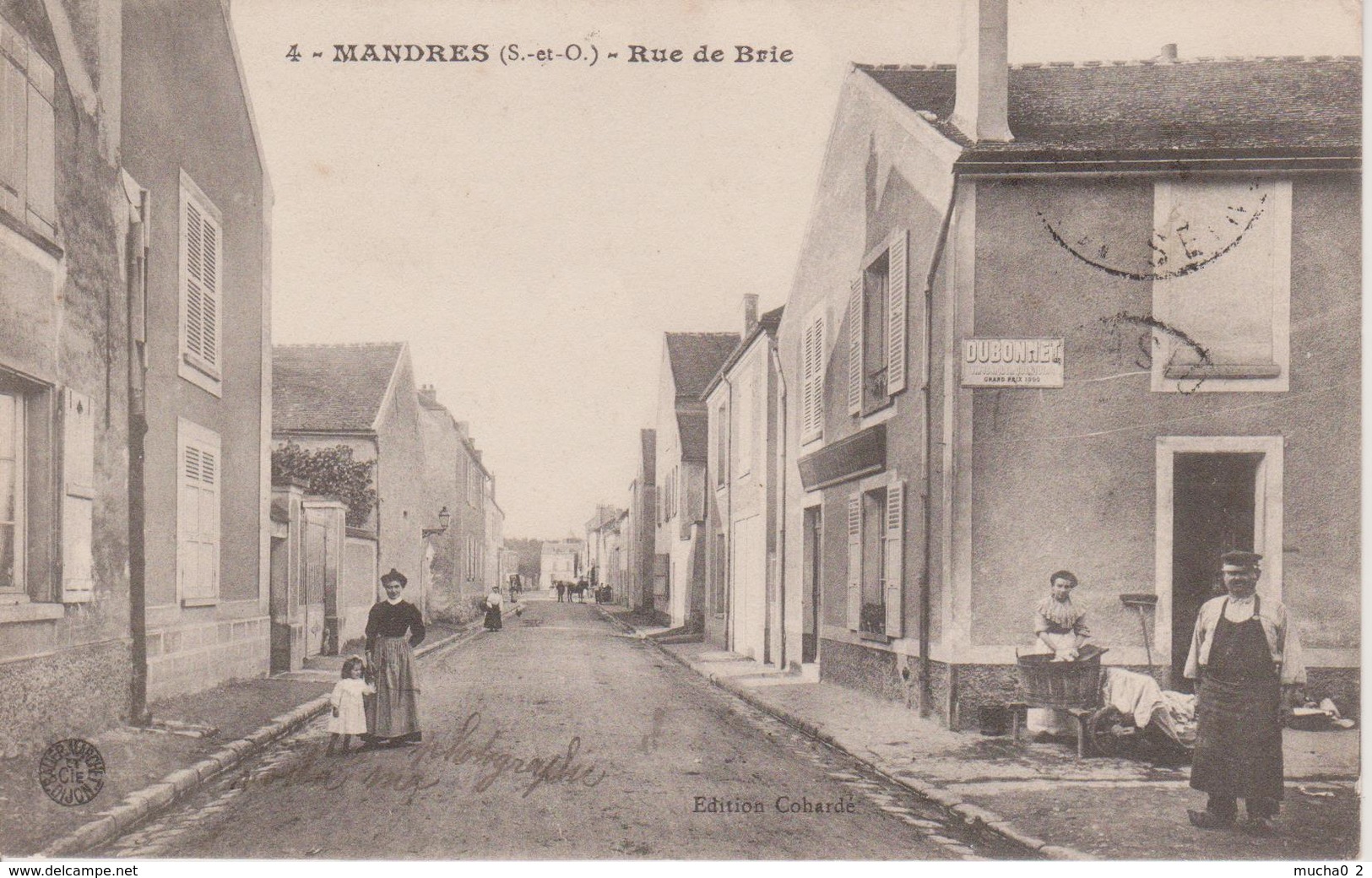 94 - MANDRES - RUE DE BRIE - Mandres Les Roses