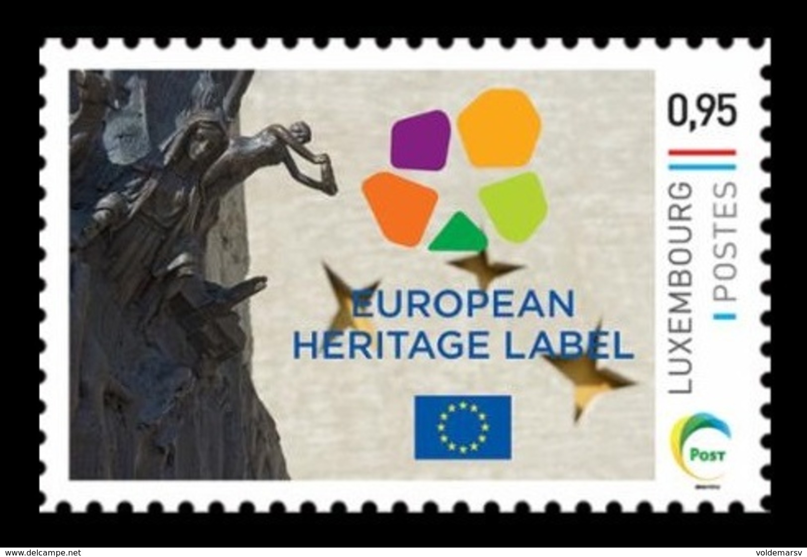 Luxembourg (Meng Post) 2018 No. 110 Schengen Added To The European Heritage Label List MNH ** - Ungebraucht