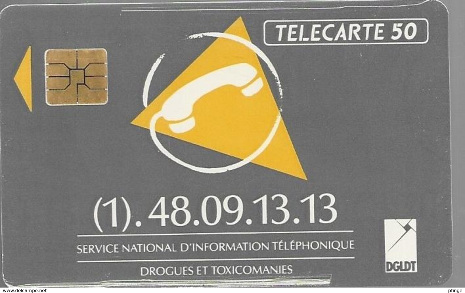 Telecarte 50 - Service National D'information Téléphonique - Téléphones