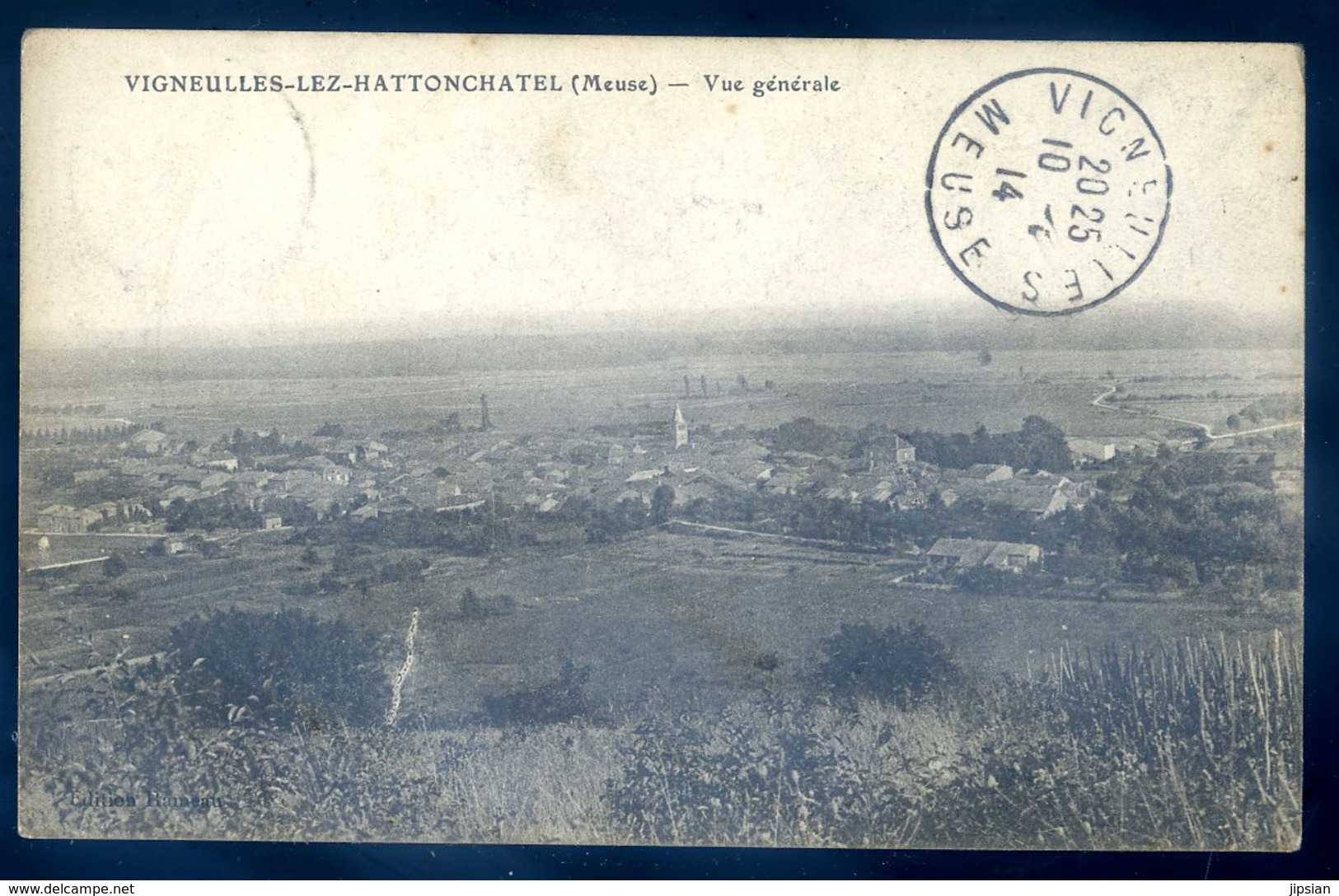 Cpa Du 55 Vigneulles Les Hattonchatel  Vue Générale   YN44 - Vigneulles Les Hattonchatel