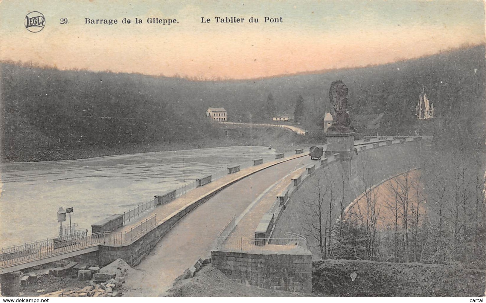 Barrage De La GILEPPE - Le Tablier Du Pont - Gileppe (Barrage)