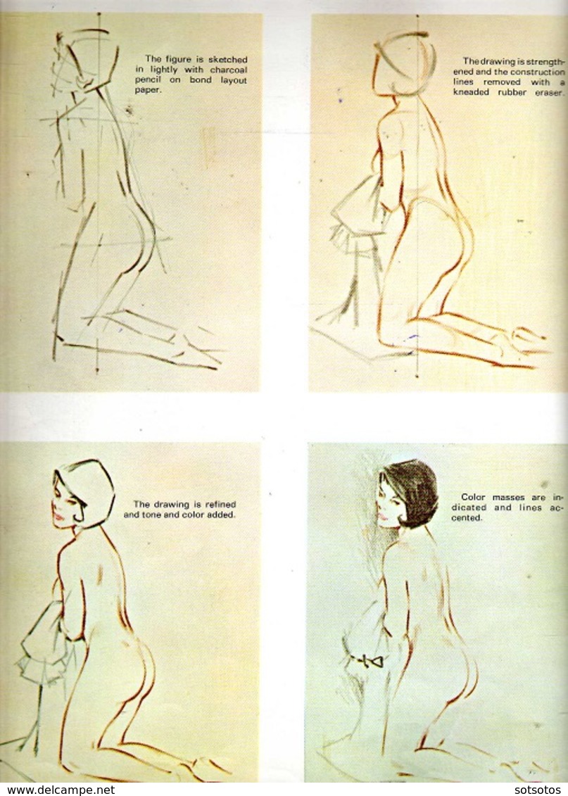 The MODEL By Fritz WILLIS, PUBLISHED By Walter FOSTER "HOW To DRAW" #117 ART BOOKS - Arquitectura / Diseño