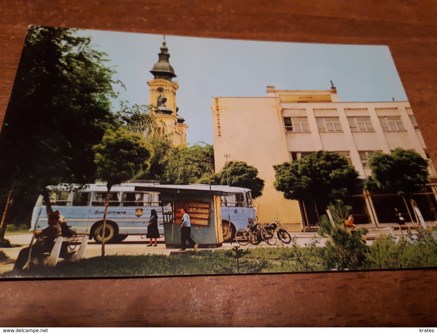 Postcard - Bosnia, Odžaci, Buses    (V 33802) - Bosnien-Herzegowina