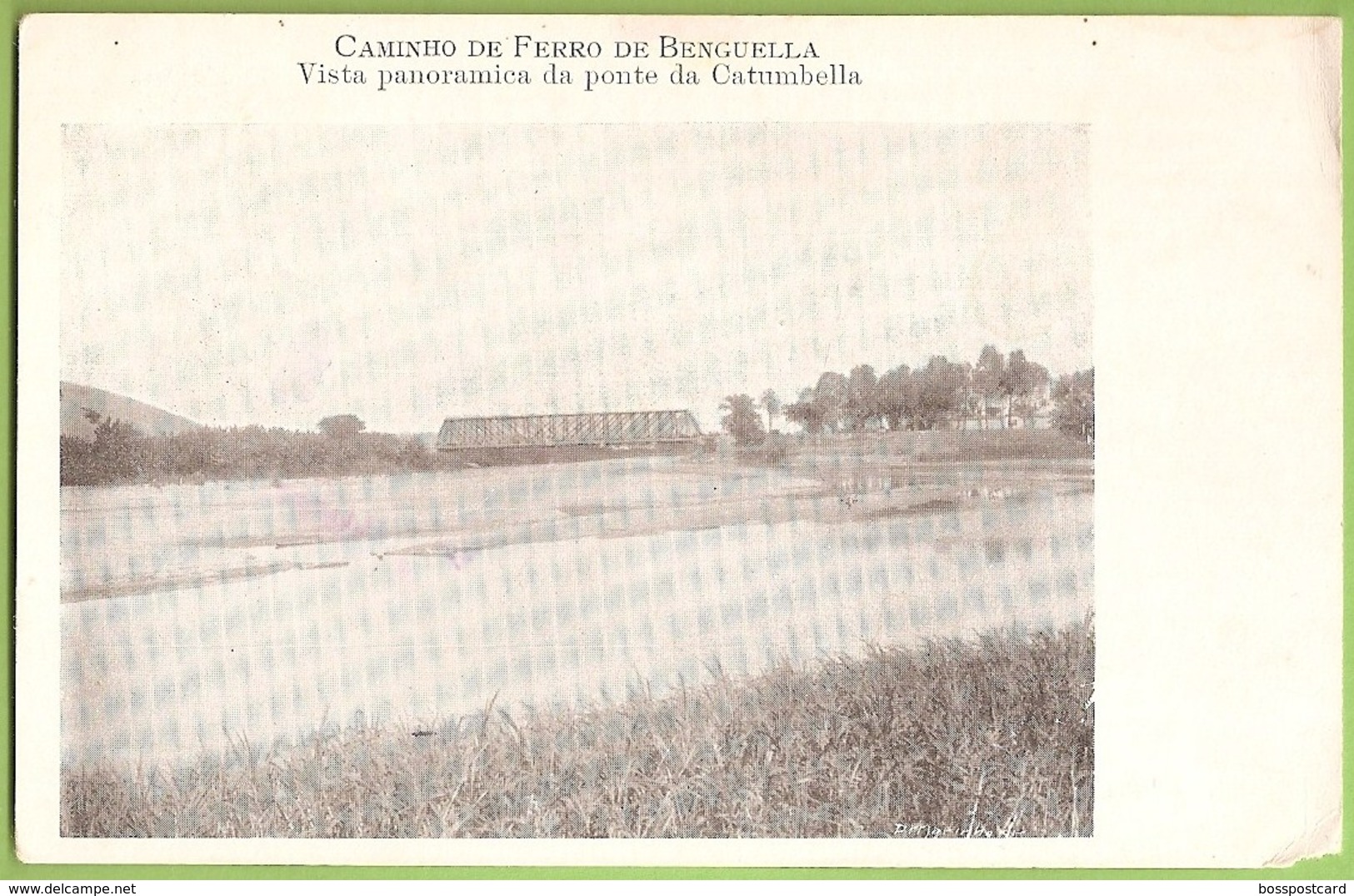 Benguela - Vista Panoramica Da Ponte De Catumbella - Caminho De Ferro - Railway - Chemin De Fer -  Angola - Obras De Arte