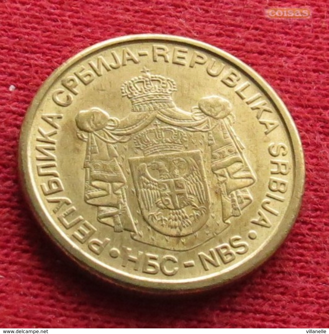 Serbia 1 Dinar 2007 KM# 39  Serbie Serbien Servia - Serbia