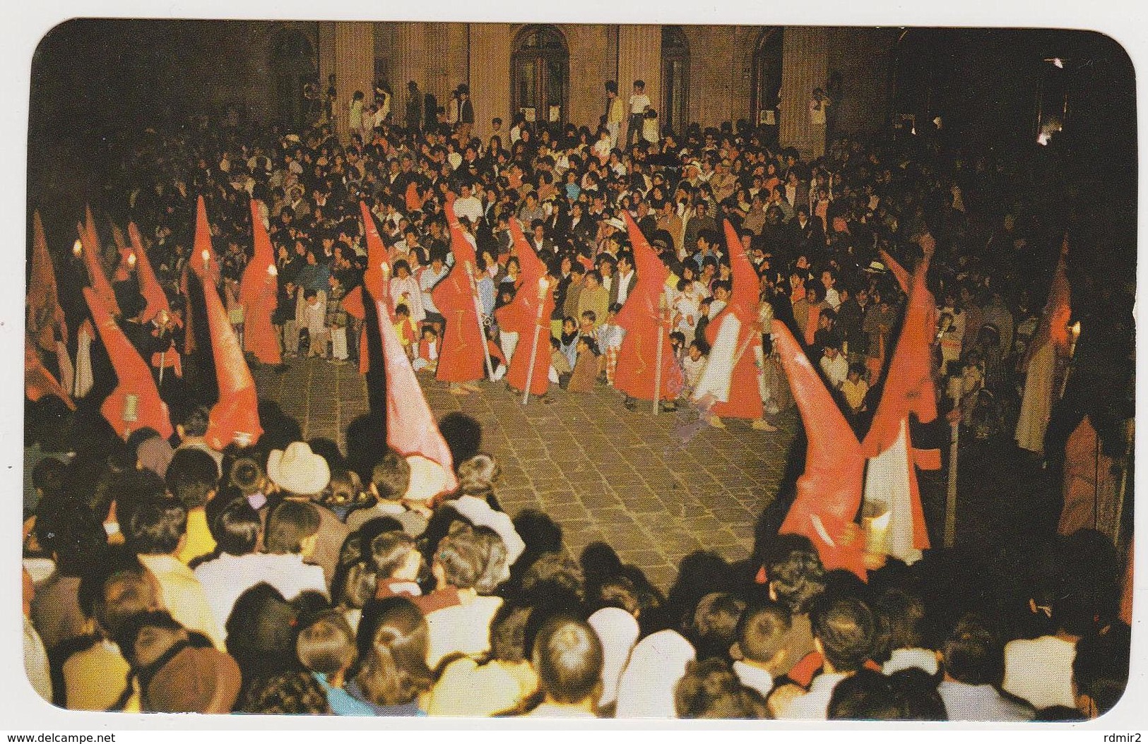 1124/ SAN LUIS POTOSÍ, Procesión Del Silencio.- SEMANA SANTA - Non écrite. Unused. No Escrita. Non Scritta. Ungelaufen.. - México