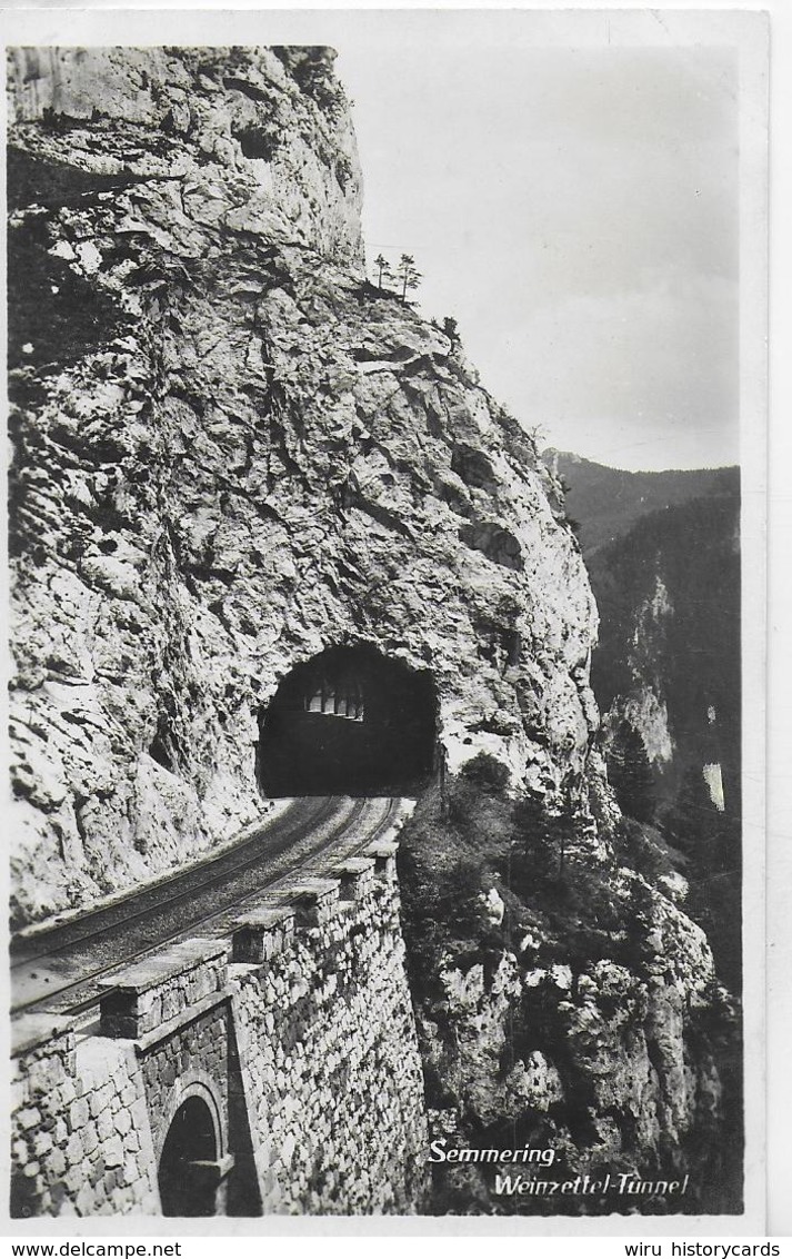 AK 0116  Semmering - Weinzettel-Tunnel / Verlag Frank Um 1920-30 - Semmering