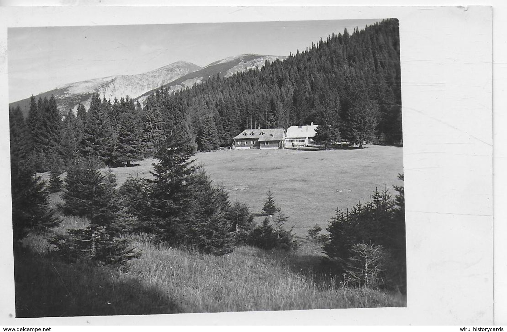 AK 0116  Naturfreundehaus Auf Der Knofeleben Am Schneeberg Um 1932 - Schneeberggebiet