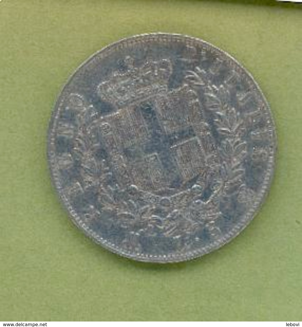 Italie : VICTOR EMMANUEL II - 5 LIRES 1874 Milano - 1861-1878 : Victor Emmanuel II