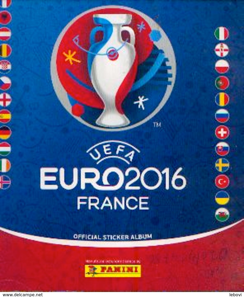 (PANINI) « UEFA EURO 2016 FRANCE» - Album Incomplet (+/- 80 % Des Chromos) - Sammelbilderalben & Katalogue