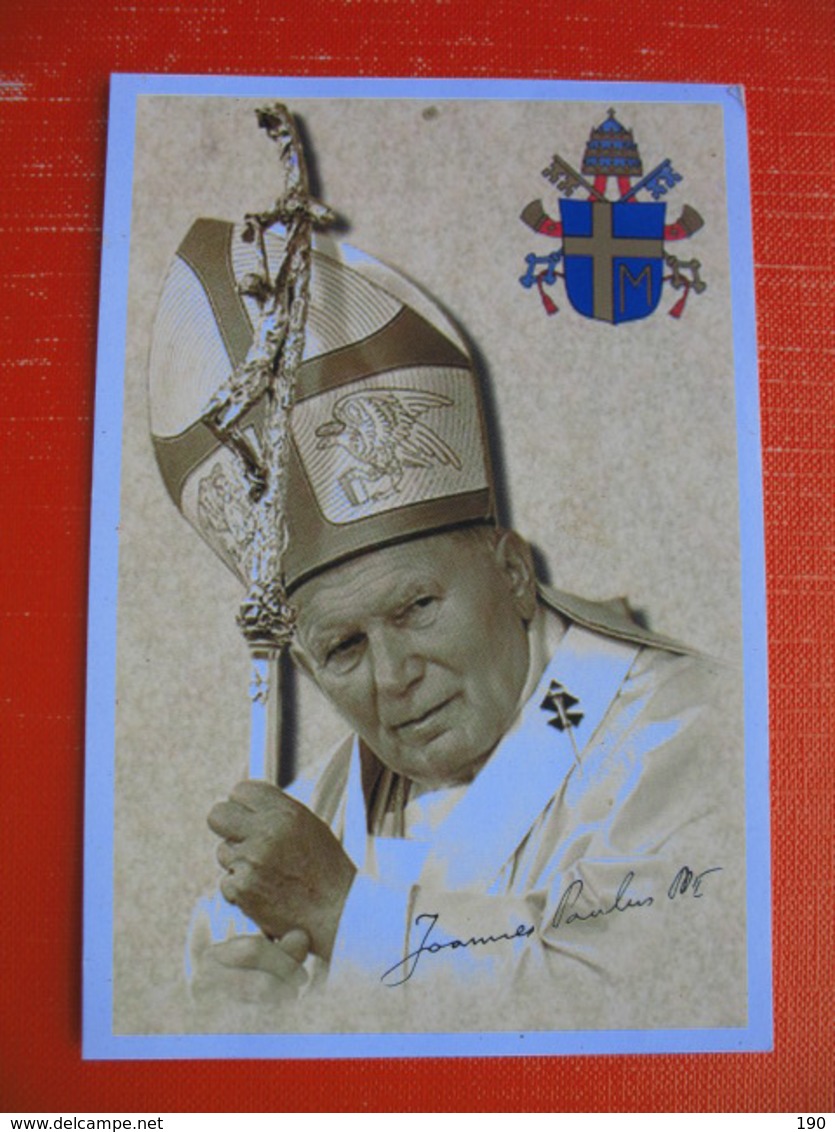 Pope John Paul II.PAPEZ JANEZ PAVEL II - Images Religieuses