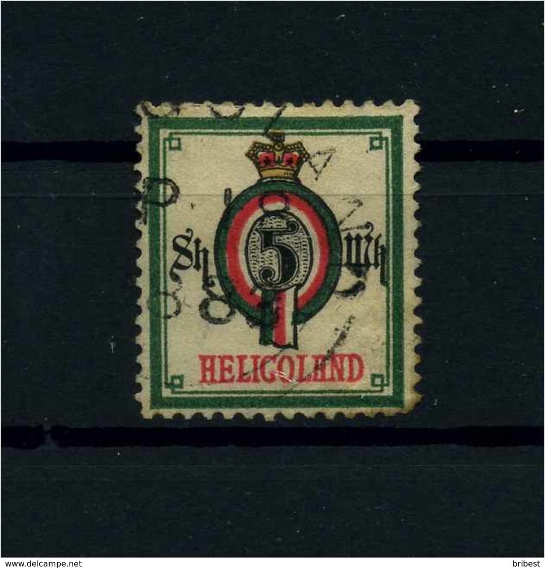 HELGOLAND 1879 Nr 20A Gestempelt (110713) - Helgoland