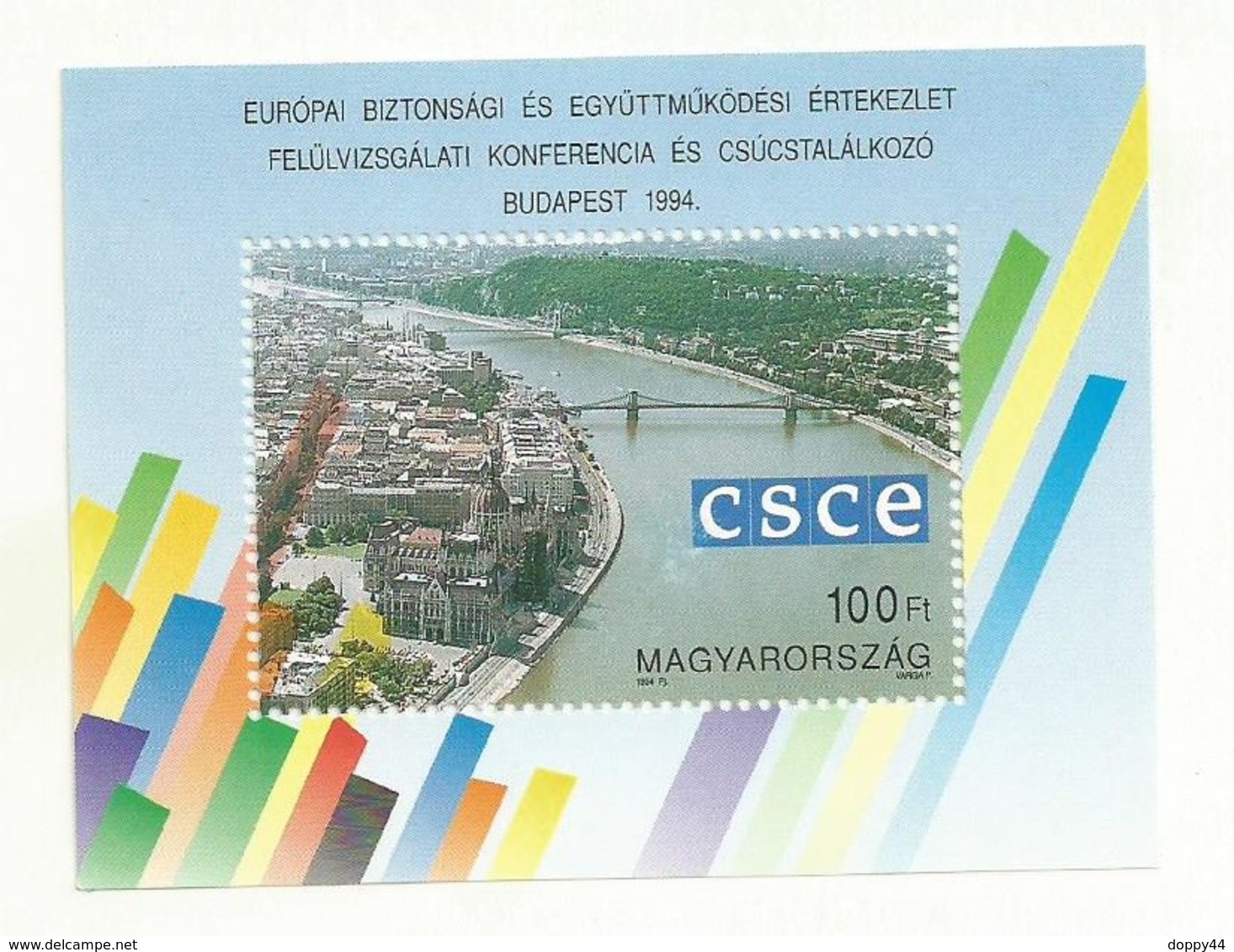 HONGRIE   BLOC NEUF SUPERBE  EMIS EN 1994 CONFERENCE  CSCE - Unused Stamps