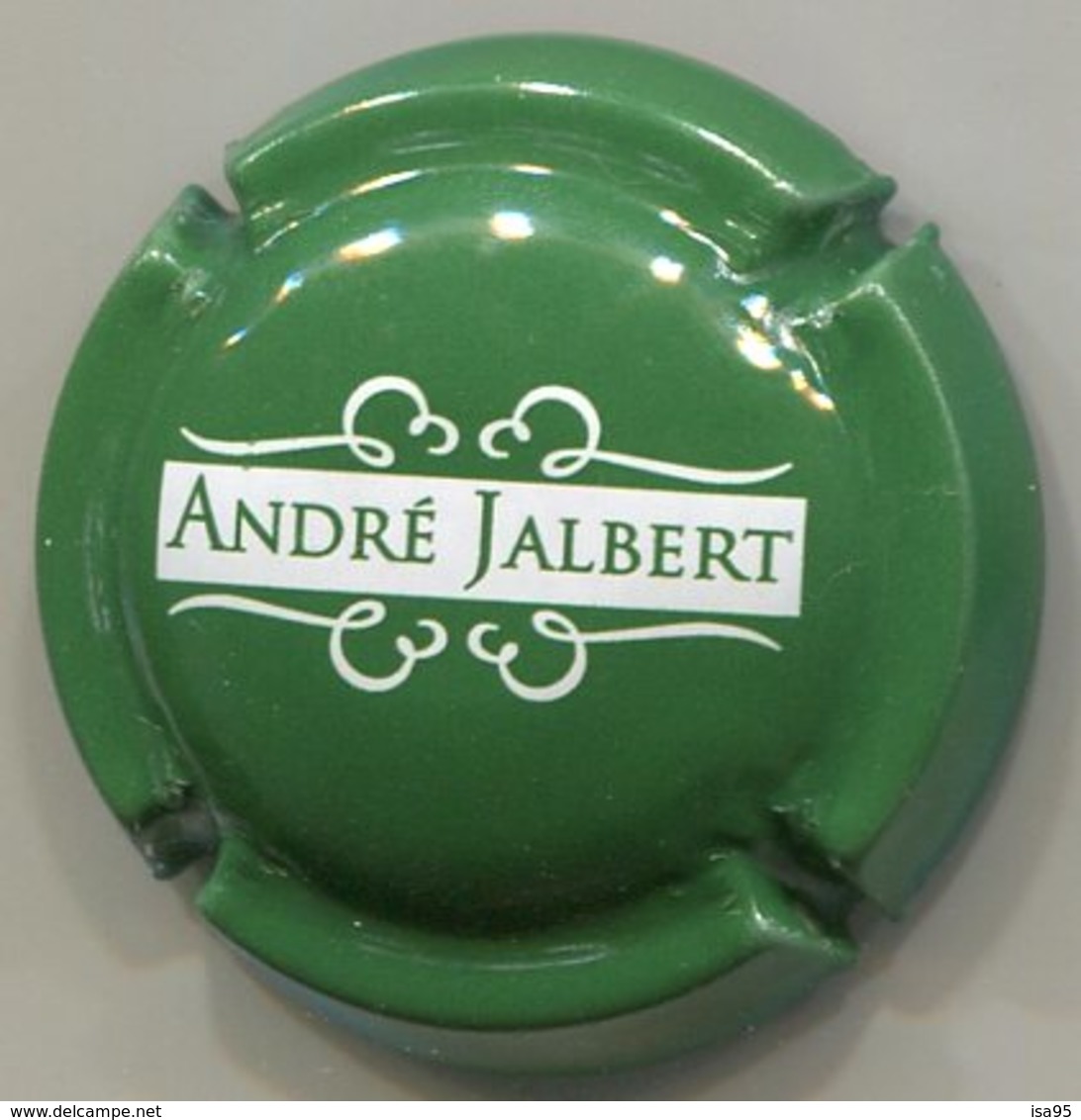 CAPSULE-CIDRE JALBERT André Vert & Blanc - Autres & Non Classés