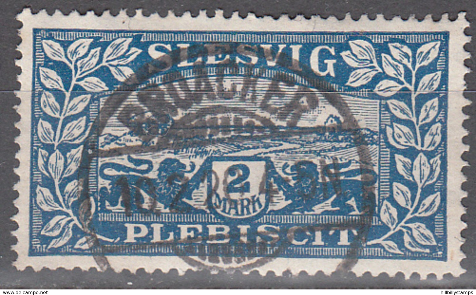 SCHLESWIG      SCOTT NO 12       USED     YEAR  1920 - Schleswig-Holstein