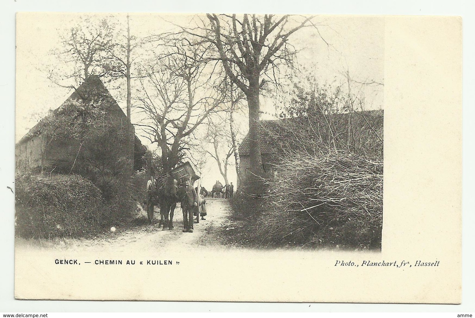 Genk - Genck   * Chemin Au "Kuilen" - Genk