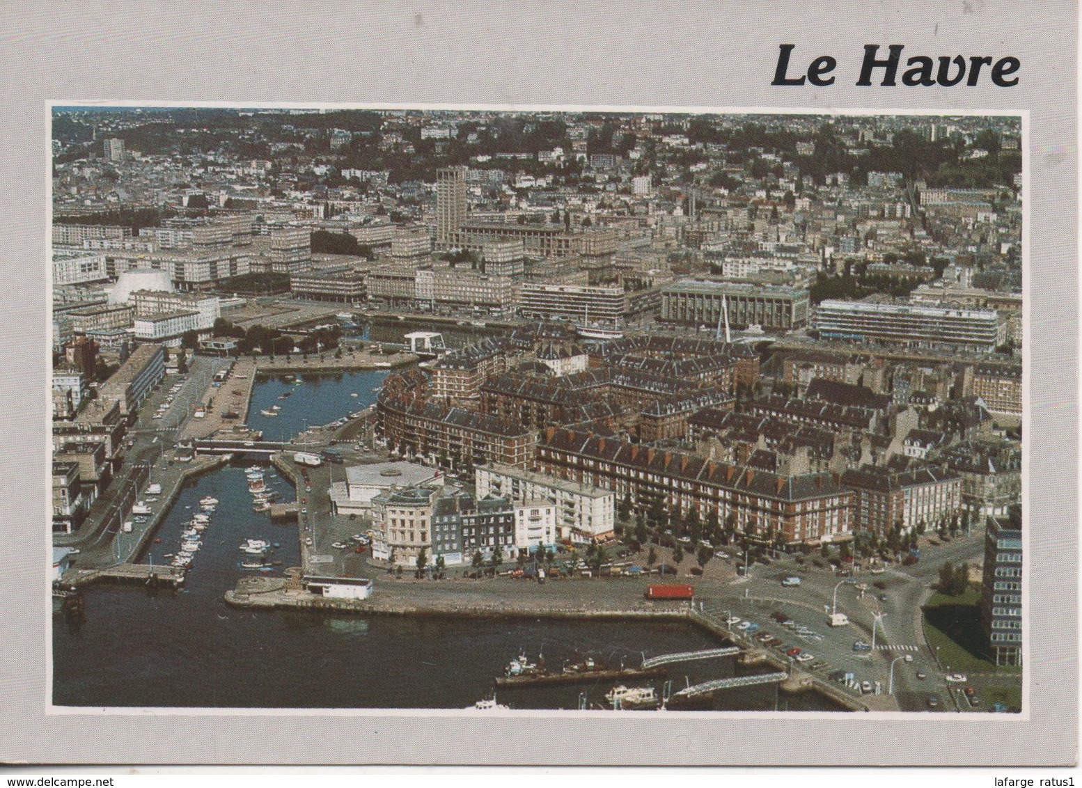 Le Havre Vue Generale - Harbour