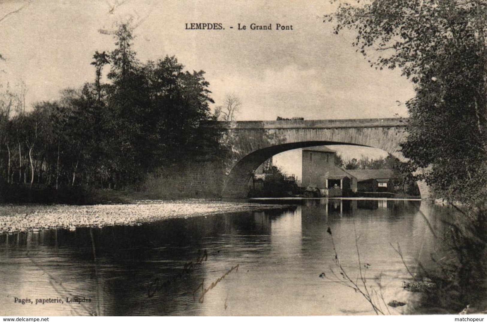 LEMPDES -63- LE GRAND PONT - Lempdes