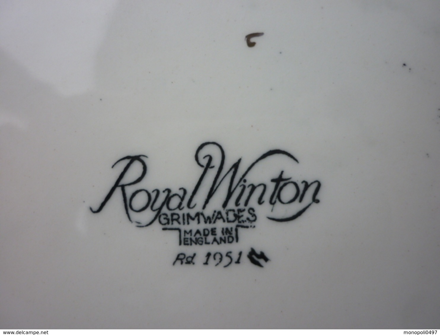 Royal Winton Grimwades - Plat - 1951