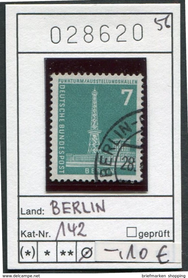 Berlin - Germany - Michel 142  -  Oo Oblit. Used Gebruikt - - Usati