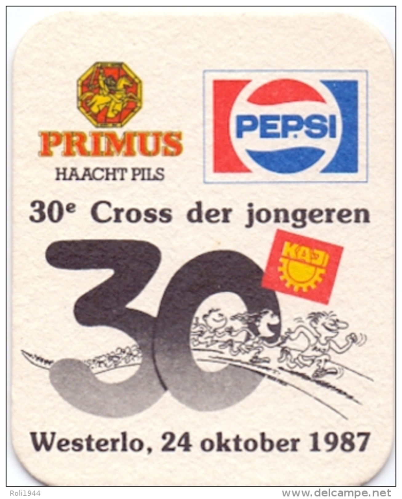 #D124-001 Viltje Primus - Pepsi - Sous-bocks