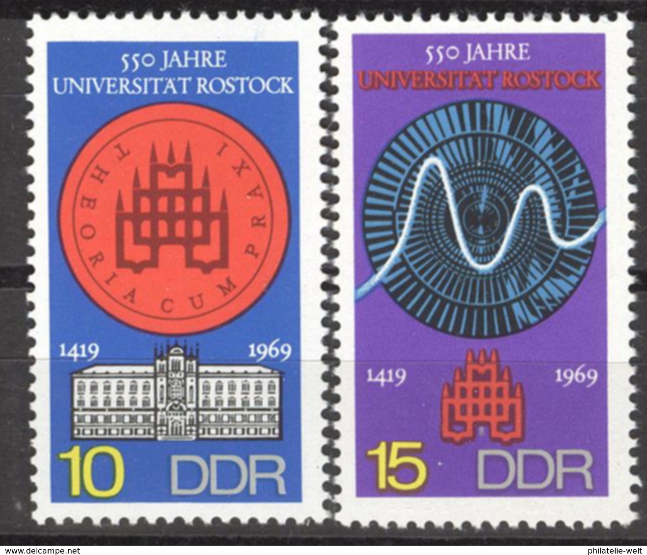 DDR 1519/20 ** Postfrisch - Ungebraucht