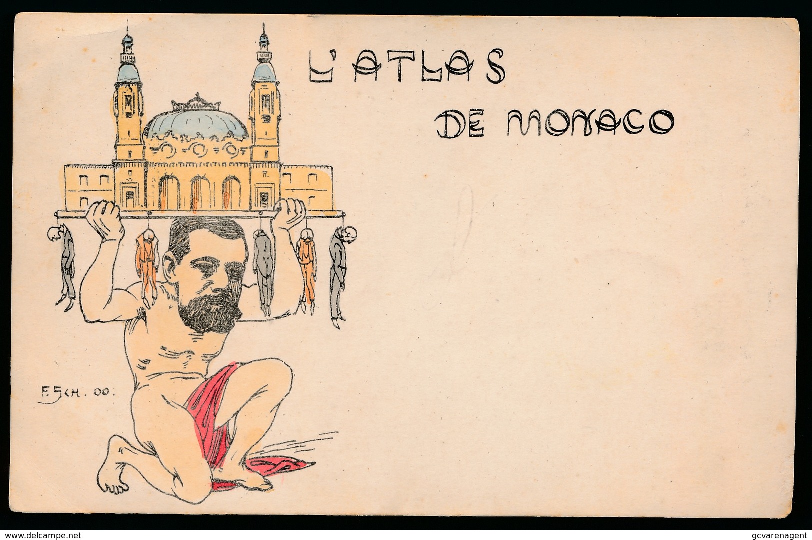 SATIRE   L'ATLAS DE MONACO - Autres & Non Classés