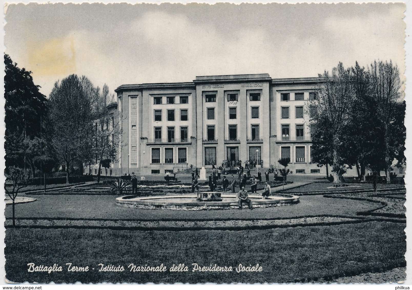 1951 Battaglia Terme - Istituto Nazionaledella Previdenza Sociale - Padova (Padua)