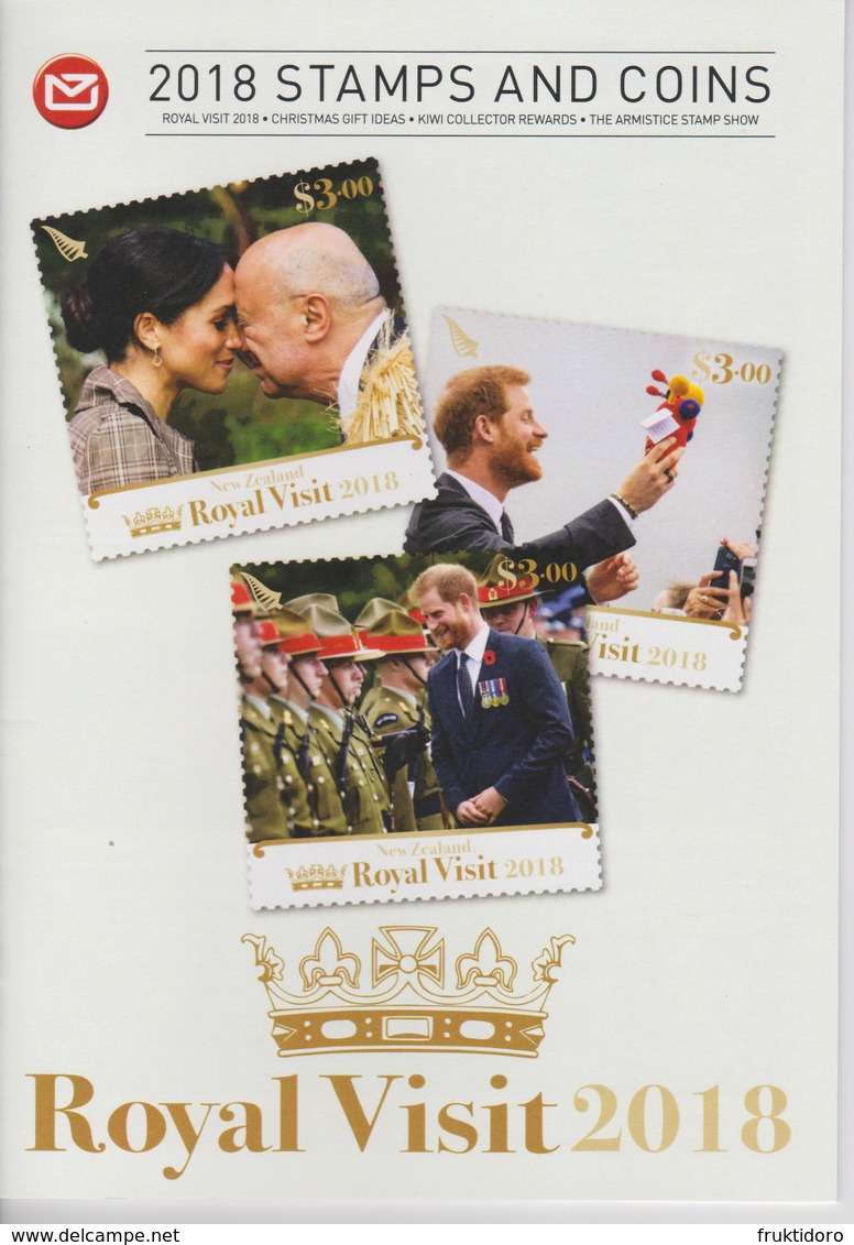 New Zealand Brochure - Royal Visit 2018 - Prince Harry - Princess Meghan - Andere & Zonder Classificatie