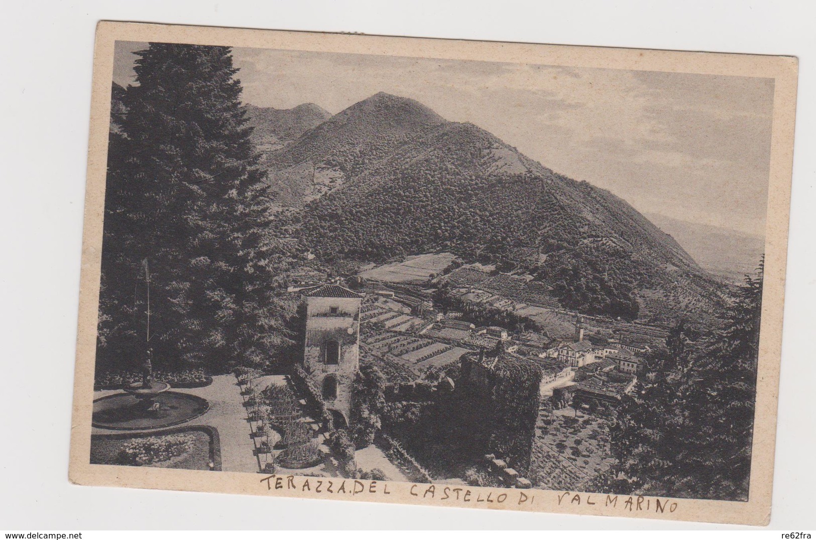 VALMARINO CISON  (TV)  Vista Da Castelbrando  - F.G. - Anni  '1940 - Treviso