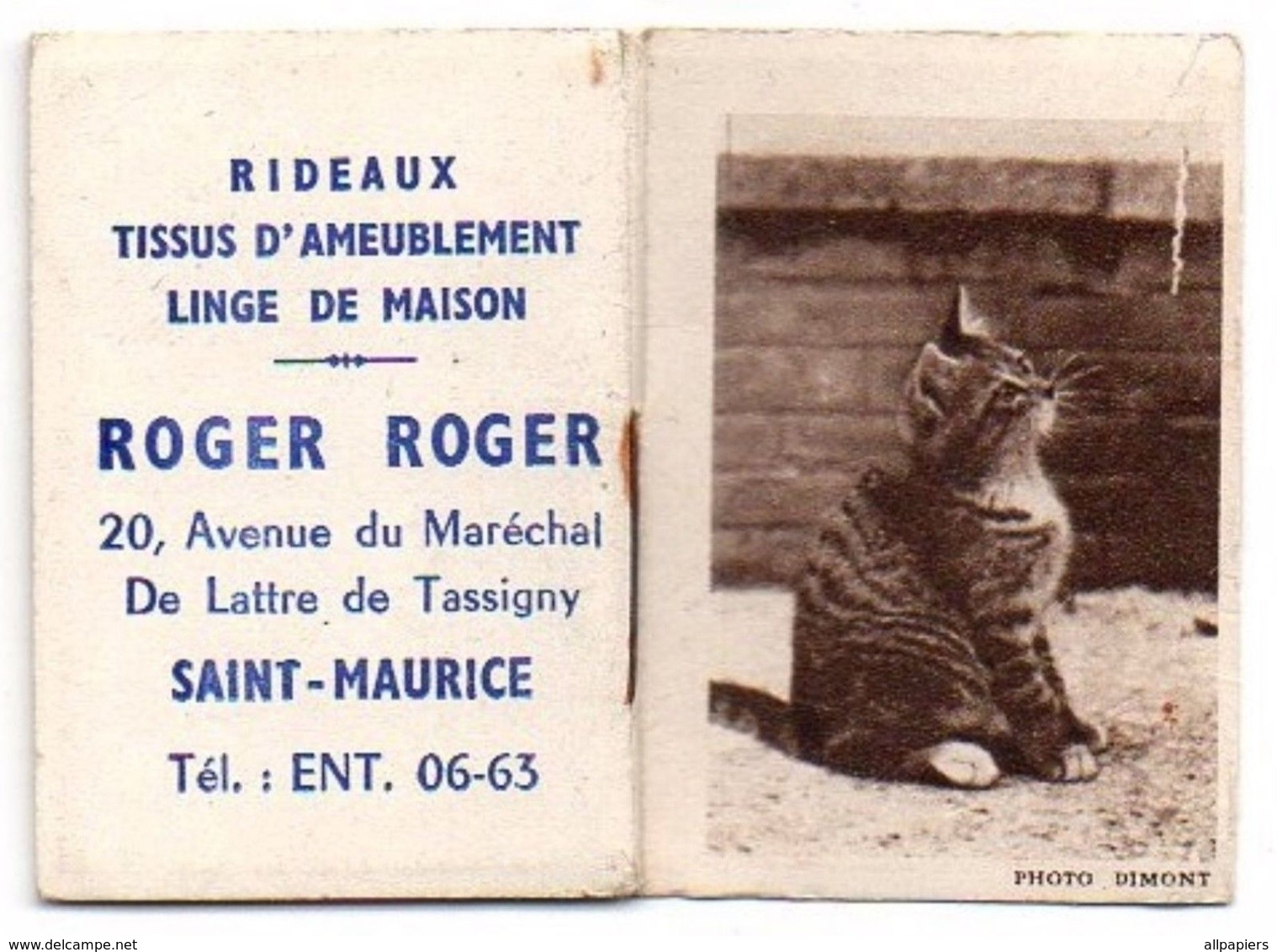 Petit Almanach Pour 1962 - Dimension : 5.5x4 Cm - Autres & Non Classés