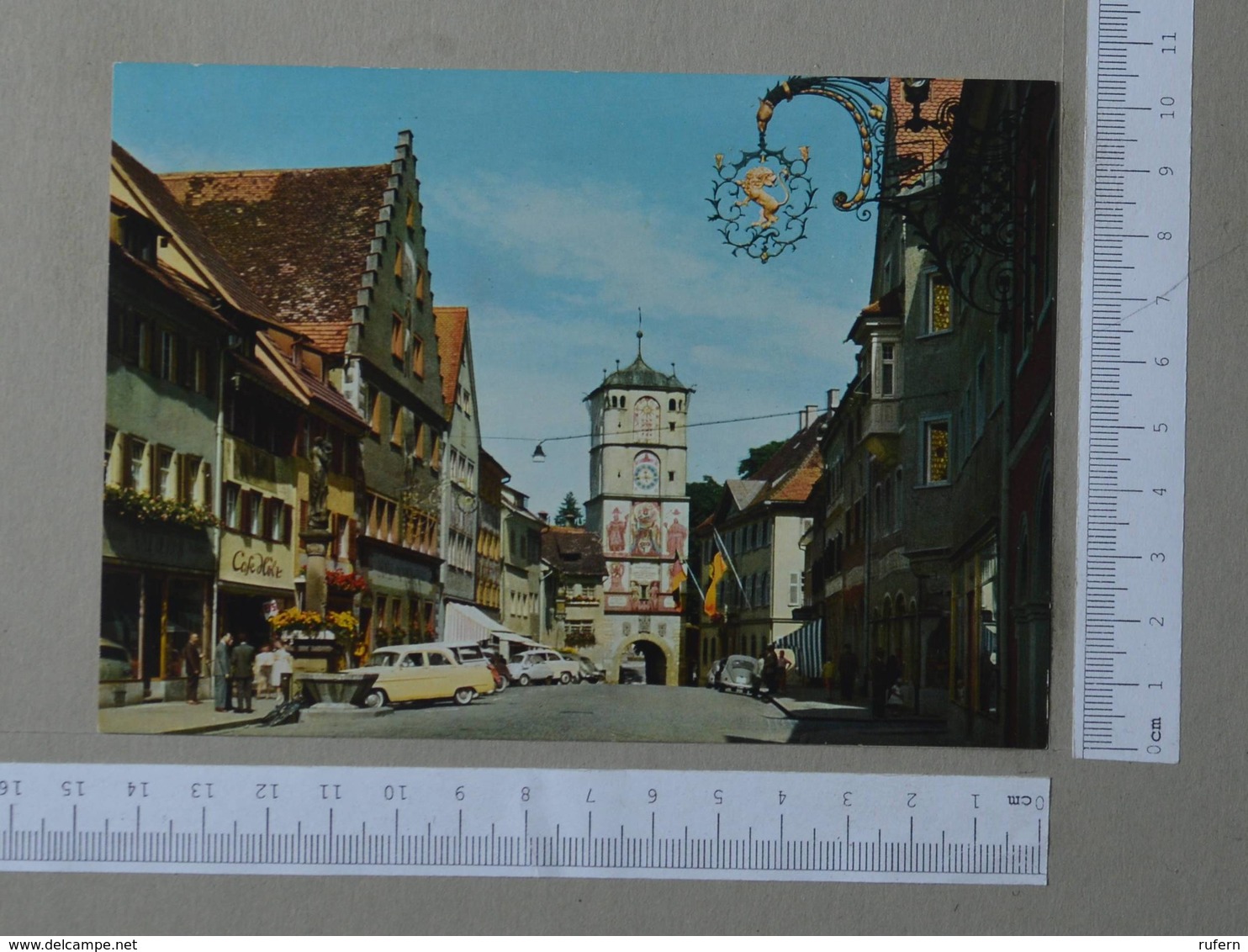 GERMANY - RAUENSBURGER TOR -  WANGEN IM ALLGAU -   2 SCANS  - (Nº27023) - Wangen I. Allg.