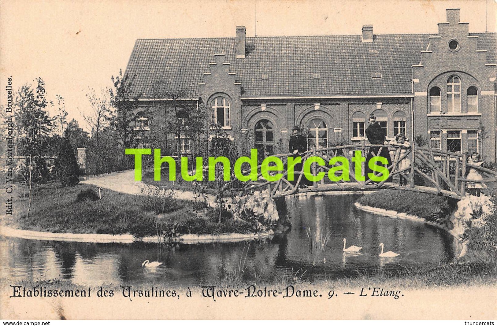 CPA ETABLISSEMENT DES URSULINES A WAVRE  NOTRE DAME ETANG - Sint-Katelijne-Waver