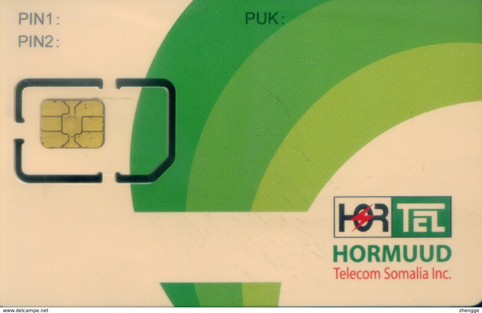 Somalia GSM SIM Cards,  (1pcs,MINT)(sample) - Somalia